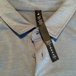 LuLu Lemon Polo. Blue. Excellent condition.